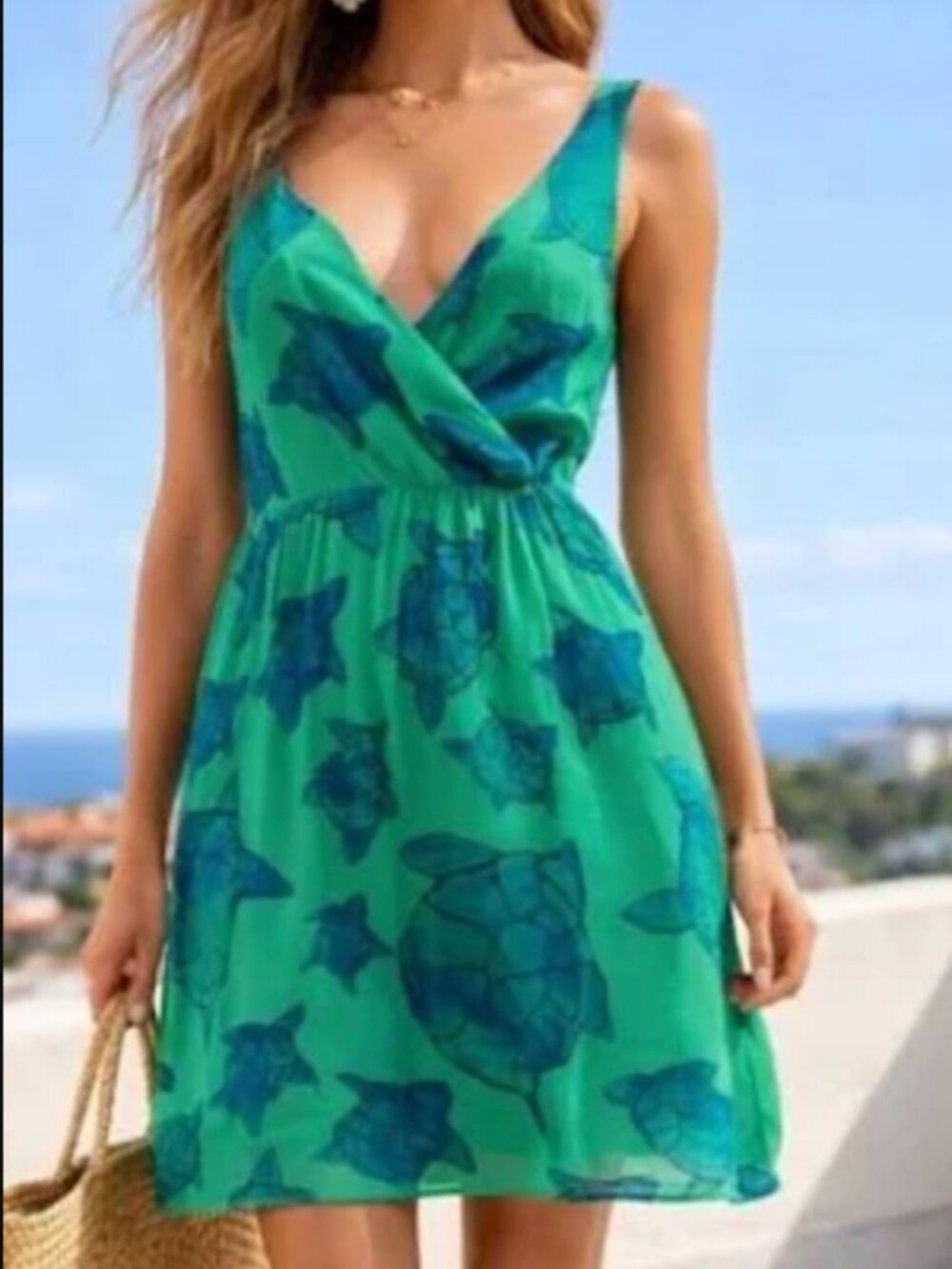 Moulinette Soeurs Vibrant Green 100% Silk Dress Size 4